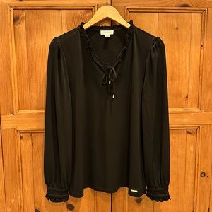 Calvin Klein women’s front tie long sleeve